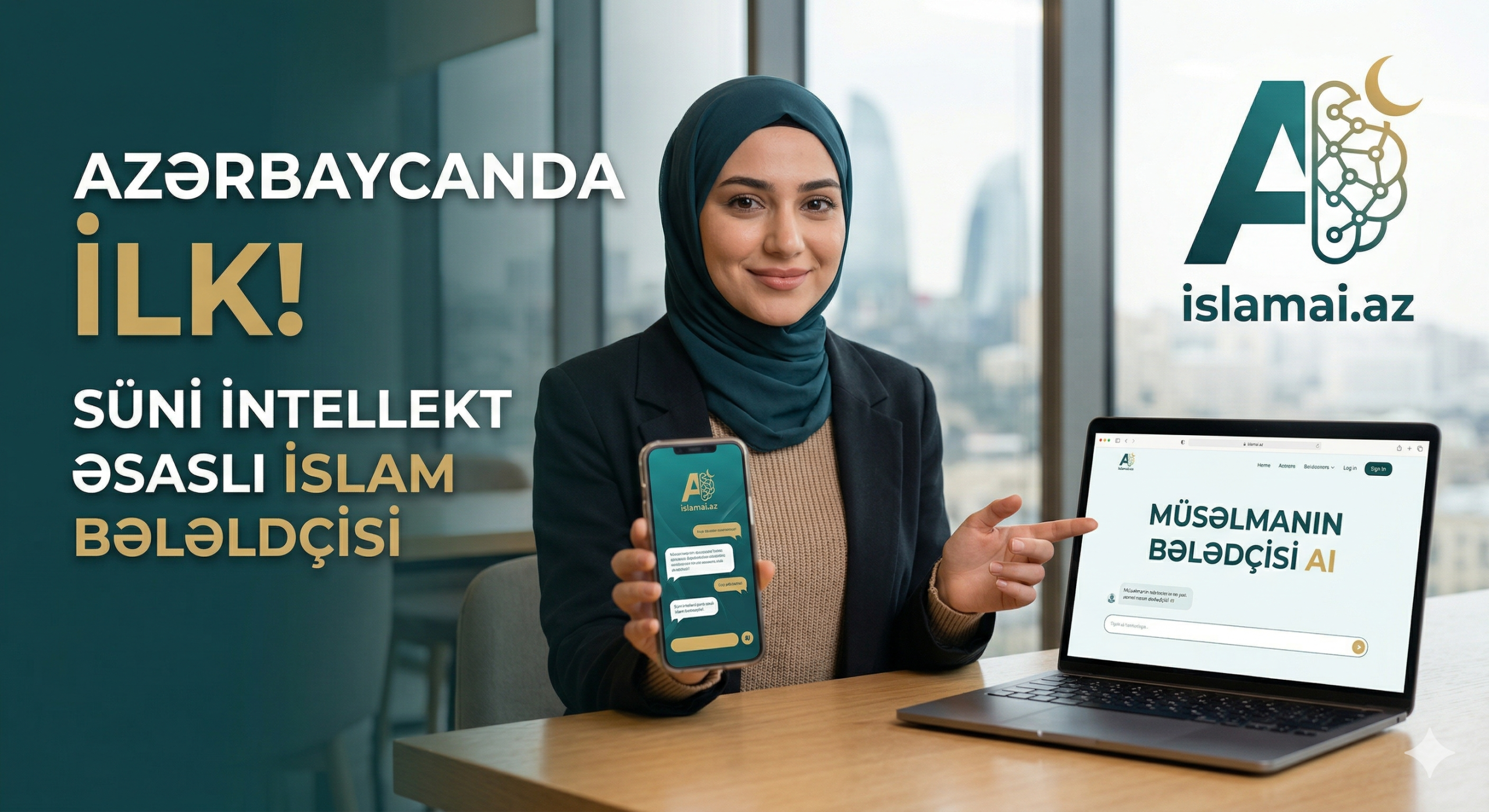 Rəqəmsal Dünyada Yeni Dini Bələdçi: islamai.az Artıq İstifadəçilərin Xidmətindədir